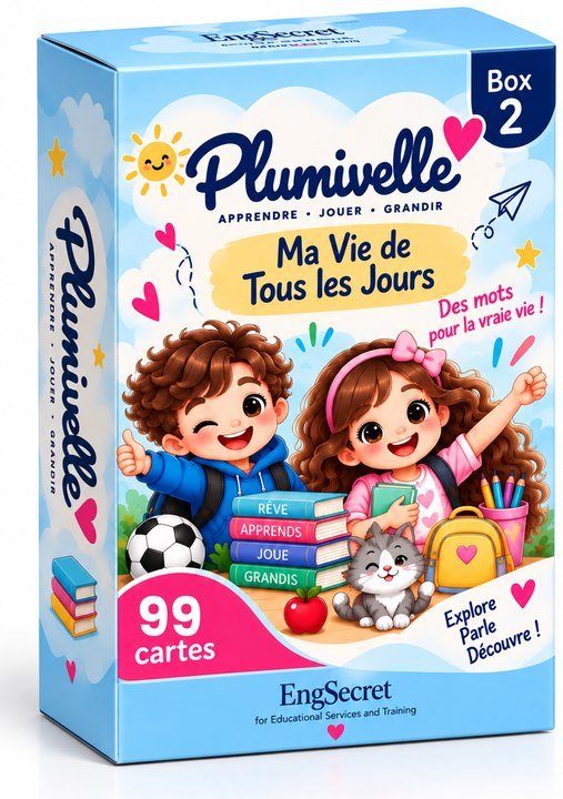 Plumivelle Set 2 – Ma vie de tous les jours – 99 cartes