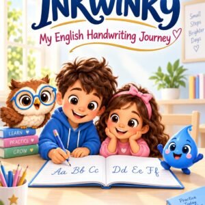 Inkwinky – My English Handwriting Journey, book cover
