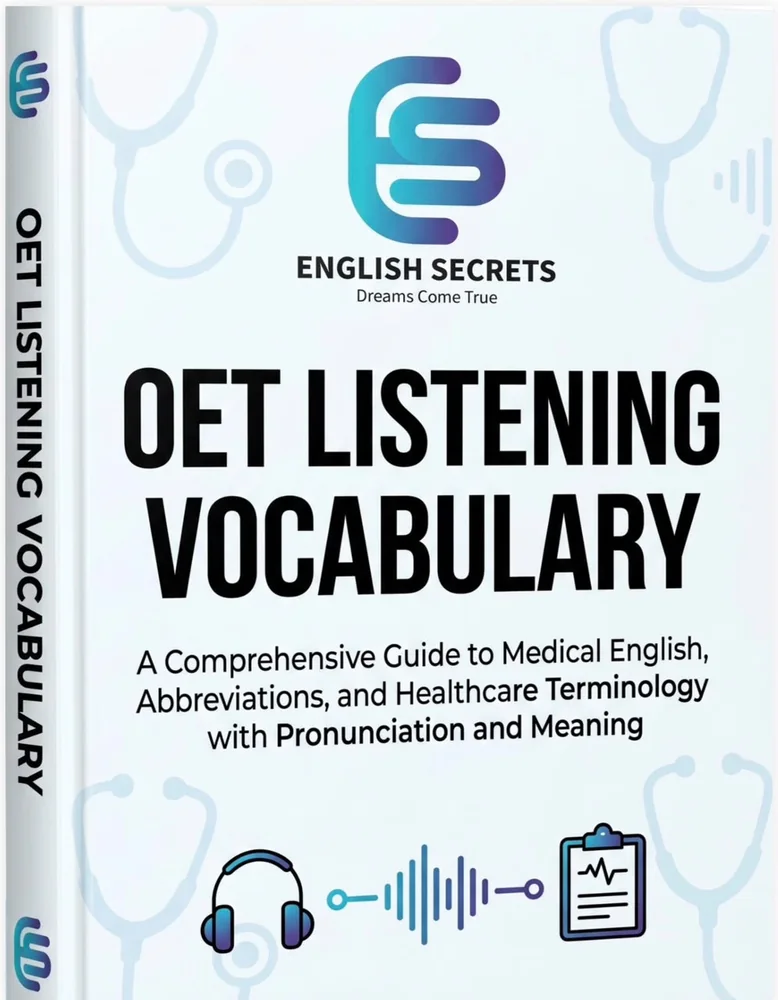 OET Listening Vocabulary (2026)